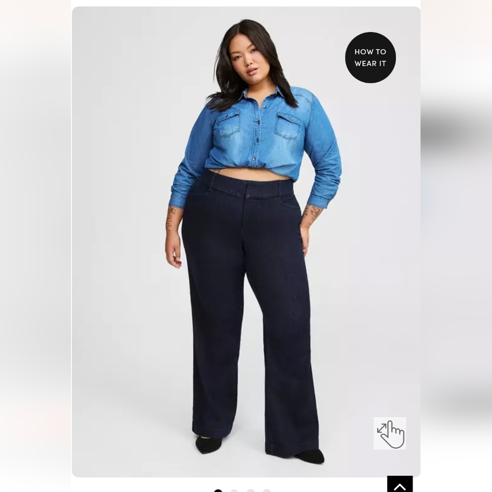 NWT Torrid Wide Legs Trousers 20S